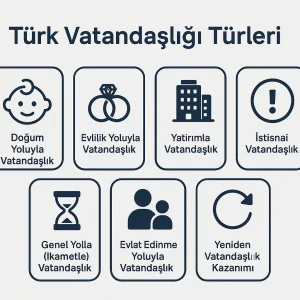 Türk Vatandaşlığı Türleri