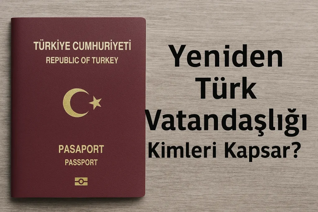 Yeniden Türk Vatandaşlığı Kimleri Kapsar